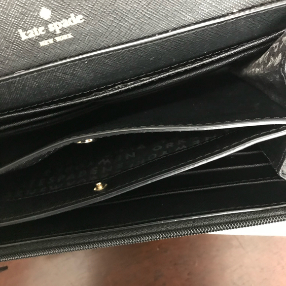 Kate Spade Laurel Way Jeweled Black Crossbody Bag  EUC - Picture 6 of 8